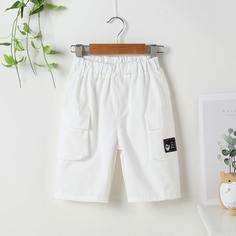 Карман Повседневный Шорты для мальчиков Shein