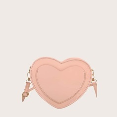 Сумка через плечо в форме сердечка Shein