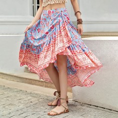 Юбка с цветочным принтом Shein