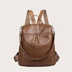 Регулируемый Одноцветный Круто Рюкзак Shein