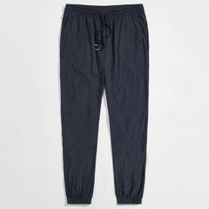 Мужские однотонные брюки на кулиске Shein