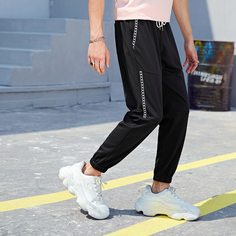 Мужские спортивные брюки с принтом звезды Shein