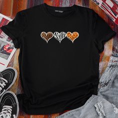 Сердечко Повседневный Футболки Shein