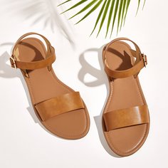 Сандалии на плоской подошве с ремешком Shein