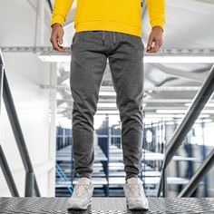 Мужские однотонные спортивные брюки Shein