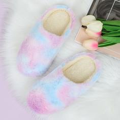 Плюшевые шлепанцы с узором Shein