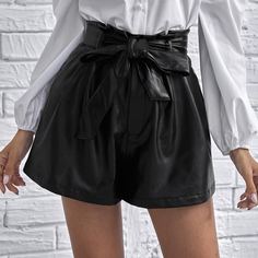 Карман Одноцветный Очаровательный Шорты Shein