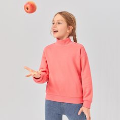 Пуловер для девочек Shein