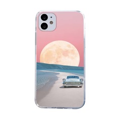Чехол для iPhone с узором машины Shein