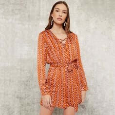 с карманами Геометрический Повседневный Комбинезоны Shein