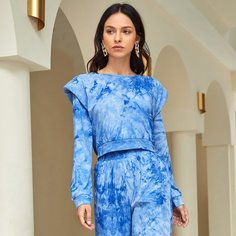 тай дай Повседневный Свитшоты Shein