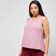 Спортивная майка размера плюс с узлом сзади Shein