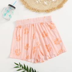 Со цветочками Накидки размер плюс Shein