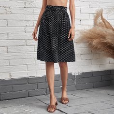 В горошек Бохо Юбки Shein