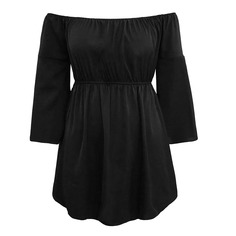 Одноцветный Повседневный Платья размер плюс Shein