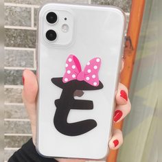 Прозрачный чехол для iPhone с текстовым принтом Shein
