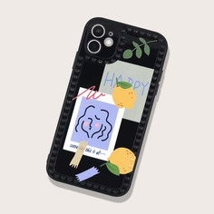Чехол для телефона с принтом лимона Shein
