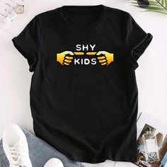 Футболка с оригинальным принтом Shein