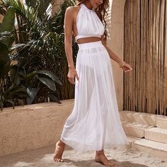 3 пакета бикини и пляжная юбка Shein