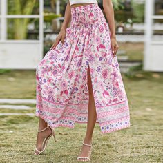 узел Животный Бохо Юбки Shein