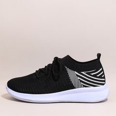 Вязаные кроссовки на шнурках Shein