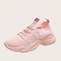 на шнурках буква Спортивный Кроссовки Shein