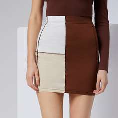 Контрастная юбка Shein