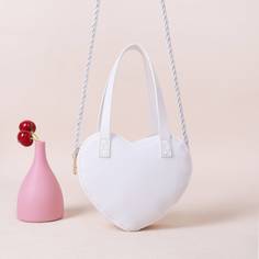 Сумка-сэтчел в форме сердца для девочек Shein