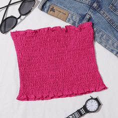Топ без бретелек Shein