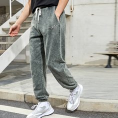 на кулиске буква Мужские спортивные брюки Shein