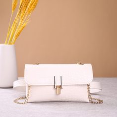 Поясная сумка с тиснением под крокодила Shein