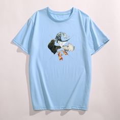 Мужская футболка с графическим принтом Shein