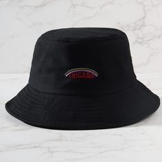 Шляпа с текстовой вышивкой Shein