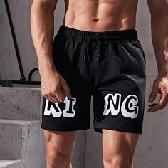 Спортивный Мужские спортивные шорты Shein