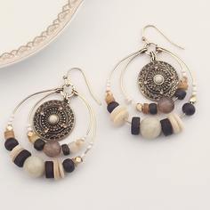 Серьги-подвески из бисера 1 пара Shein