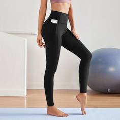 Спортивные леггинсы с карманом для телефона Shein
