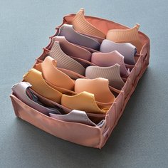 1шт складной ящик для хранения нижнего белья Shein