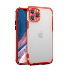 Прозрачный чехол для телефона с контрастной рамкой Shein