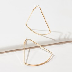 Серьги-кольца в геометрической форме Shein