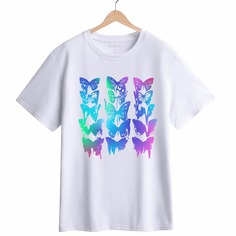 Животный Повседневный Футболки Shein