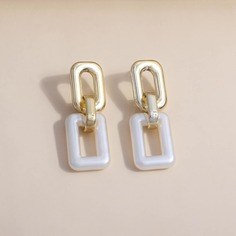 Геометрические серьги-подвески Shein