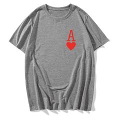 Мужская футболка с коротким рукавом и принтом Shein