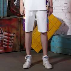 Карман сводка цветных блоков Улица Мужские шорты Shein