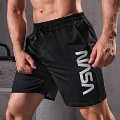 Спортивный Мужские спортивные шорты Shein