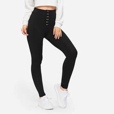 Однотонные леггинсы Shein