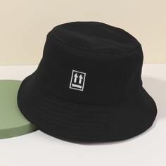 Мужская шляпа с вышивкой стрелки Shein