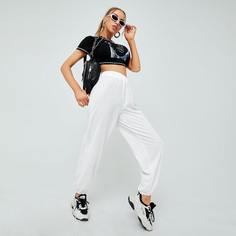 Спортивные брюки с высокой талией Shein