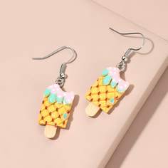 Серьги в форме мороженого Shein