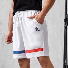 Спортивный Мужские спортивные шорты Shein