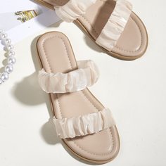 Одноцветный Модный Сандалии/босоножки Shein